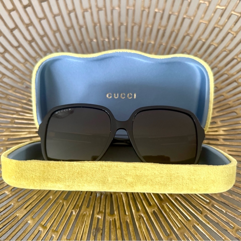Gucci Black Designer Sunglasses